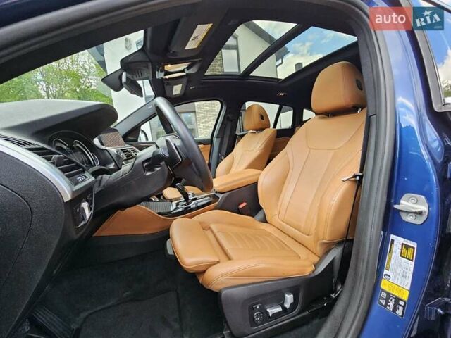 БМВ Х4 2019 в Тернополе на Automoto.ua Синий БМВ Х4, объемом двигателя 2 л и пробегом 84 тыс. км за 36000 $, фото 11 на Automoto.ua