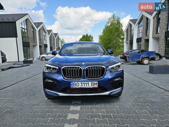 БМВ Х4 2019 в Тернополе на Automoto.ua Синий БМВ Х4, объемом двигателя 2 л и пробегом 84 тыс. км за 36000 $, фото 10 на Automoto.ua