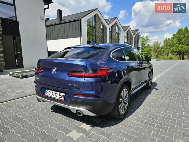БМВ Х4 2019 в Тернополе на Automoto.ua Синий БМВ Х4, объемом двигателя 2 л и пробегом 84 тыс. км за 36000 $, фото 4 на Automoto.ua