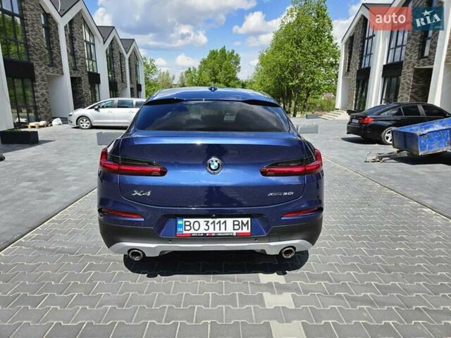 БМВ Х4 2019 в Тернополе на Automoto.ua Синий БМВ Х4, объемом двигателя 2 л и пробегом 84 тыс. км за 36000 $, фото 6 на Automoto.ua