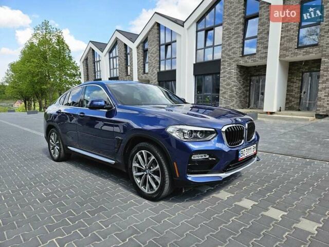 БМВ Х4 2019 в Тернополе на Automoto.ua Синий БМВ Х4, объемом двигателя 2 л и пробегом 84 тыс. км за 36000 $, фото 27 на Automoto.ua