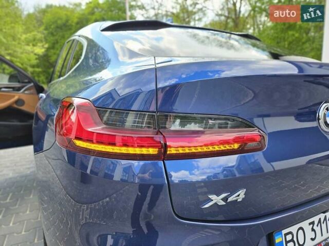 БМВ Х4 2019 в Тернополе на Automoto.ua Синий БМВ Х4, объемом двигателя 2 л и пробегом 84 тыс. км за 36000 $, фото 13 на Automoto.ua