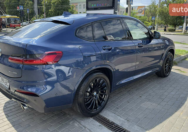 Синій БМВ Х4, об'ємом двигуна 2 л та пробігом 85 тис. км за 42520 $, фото 24 на Automoto.ua
