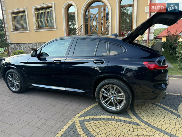 Синий БМВ Х4, объемом двигателя 2 л и пробегом 80 тыс. км за 47300 $, фото 4 на Automoto.ua