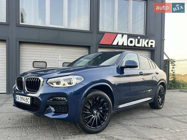 Синій БМВ Х4, об'ємом двигуна 2 л та пробігом 85 тис. км за 42520 $, фото 1 на Automoto.ua