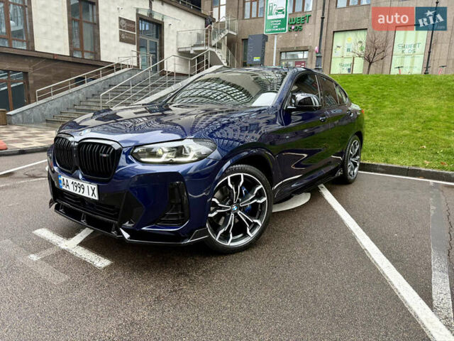 Синий БМВ Х4, объемом двигателя 3 л и пробегом 80 тыс. км за 62000 $, фото 1 на Automoto.ua