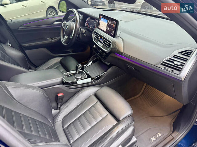 Синий БМВ Х4, объемом двигателя 3 л и пробегом 80 тыс. км за 62000 $, фото 29 на Automoto.ua