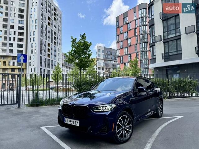 Синий БМВ Х4, объемом двигателя 2 л и пробегом 70 тыс. км за 51999 $, фото 1 на Automoto.ua
