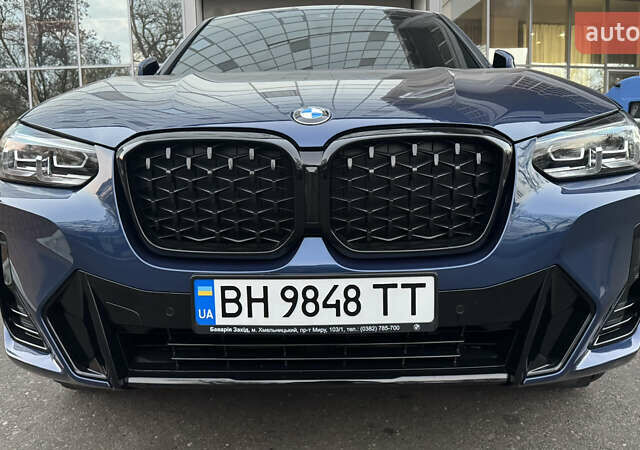 Синий БМВ Х4, объемом двигателя 2 л и пробегом 11 тыс. км за 65000 $, фото 2 на Automoto.ua