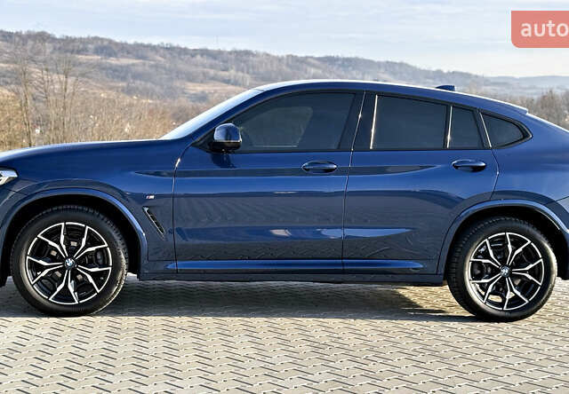 Синий БМВ Х4, объемом двигателя 2 л и пробегом 55 тыс. км за 59999 $, фото 4 на Automoto.ua