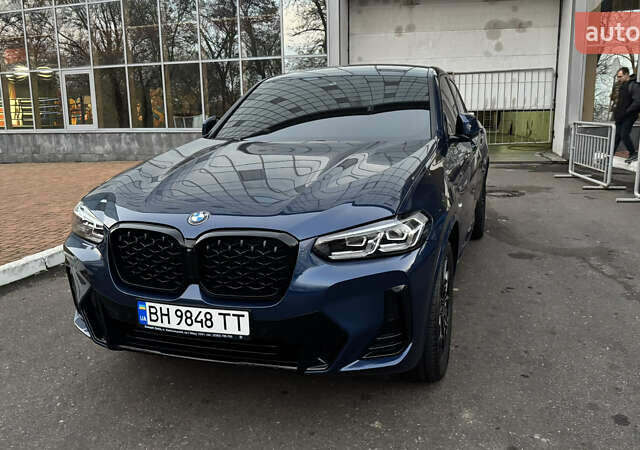 Синий БМВ Х4, объемом двигателя 2 л и пробегом 11 тыс. км за 65000 $, фото 1 на Automoto.ua