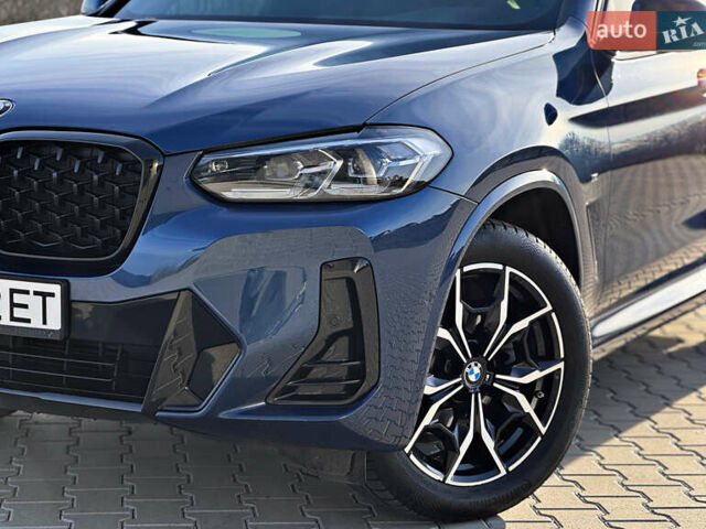 Синий БМВ Х4, объемом двигателя 2 л и пробегом 55 тыс. км за 59999 $, фото 2 на Automoto.ua