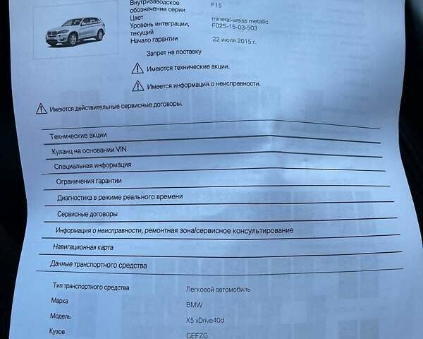 Білий БМВ Х5 М, об'ємом двигуна 4.39 л та пробігом 238 тис. км за 36700 $, фото 41 на Automoto.ua