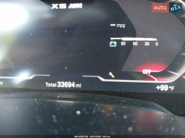Чорний БМВ Х5 М, об'ємом двигуна 0 л та пробігом 30 тис. км за 53000 $, фото 4 на Automoto.ua