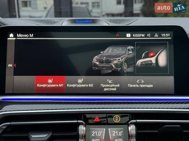 Черный БМВ Х5 М, объемом двигателя 4.39 л и пробегом 55 тыс. км за 86500 $, фото 65 на Automoto.ua