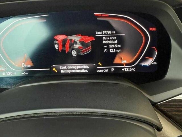 Синий БМВ Х5 М, объемом двигателя 3 л и пробегом 97 тыс. км за 30100 $, фото 13 на Automoto.ua