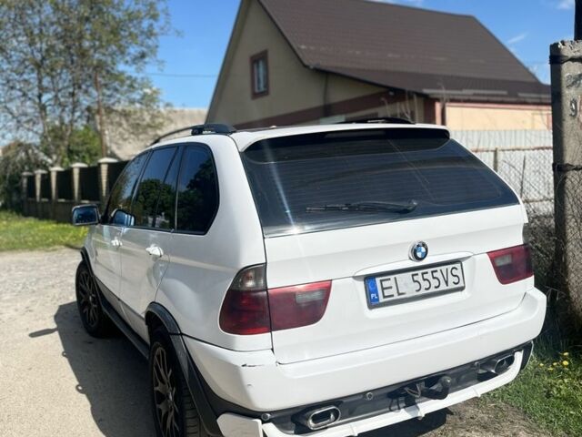 Белый БМВ Х5, объемом двигателя 3 л и пробегом 270 тыс. км за 5700 $, фото 2 на Automoto.ua
