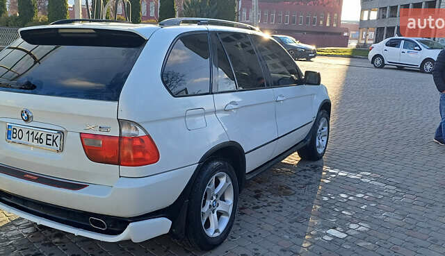 Белый БМВ Х5, объемом двигателя 3 л и пробегом 340 тыс. км за 8600 $, фото 5 на Automoto.ua