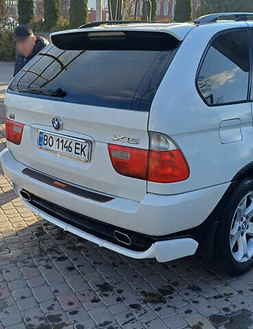 Белый БМВ Х5, объемом двигателя 3 л и пробегом 340 тыс. км за 8600 $, фото 1 на Automoto.ua