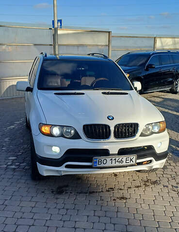 Белый БМВ Х5, объемом двигателя 3 л и пробегом 340 тыс. км за 8600 $, фото 4 на Automoto.ua