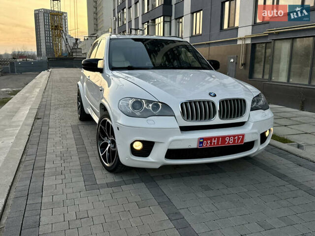 Белый БМВ Х5, объемом двигателя 3 л и пробегом 245 тыс. км за 22750 $, фото 4 на Automoto.ua