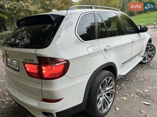 БМВ Х5 2013 в Тернополе на Automoto.ua Белый БМВ Х5, объемом двигателя 2.98 л и пробегом 222 тыс. км за 16666 $, фото 9 на Automoto.ua