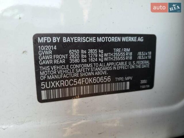 Білий БМВ Х5, об'ємом двигуна 2.98 л та пробігом 87 тис. км за 7400 $, фото 12 на Automoto.ua