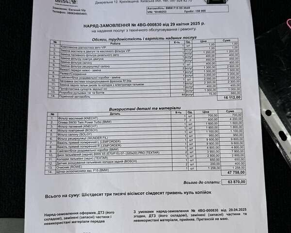 Білий БМВ Х5, об'ємом двигуна 2.99 л та пробігом 185 тис. км за 35500 $, фото 66 на Automoto.ua