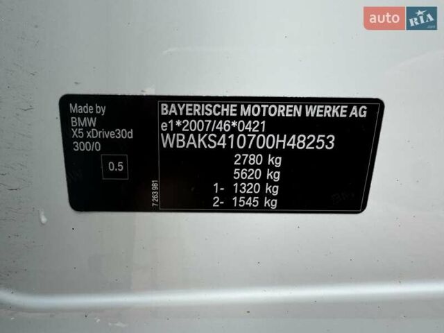 Білий БМВ Х5, об'ємом двигуна 2.99 л та пробігом 185 тис. км за 35500 $, фото 70 на Automoto.ua