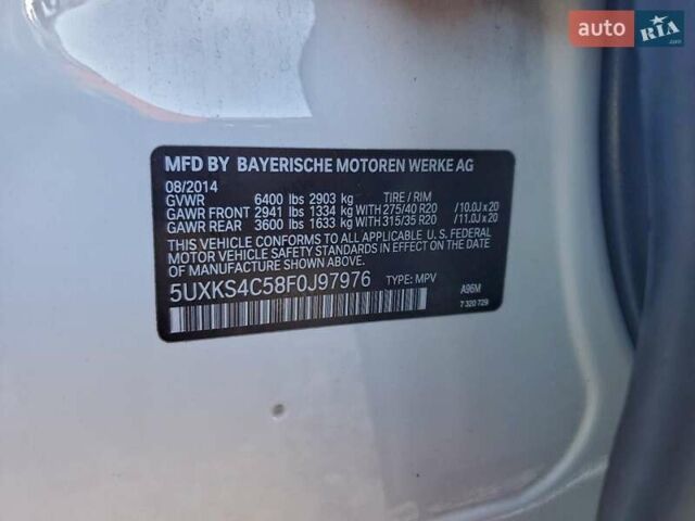 Білий БМВ Х5, об'ємом двигуна 2.99 л та пробігом 95 тис. км за 7800 $, фото 12 на Automoto.ua