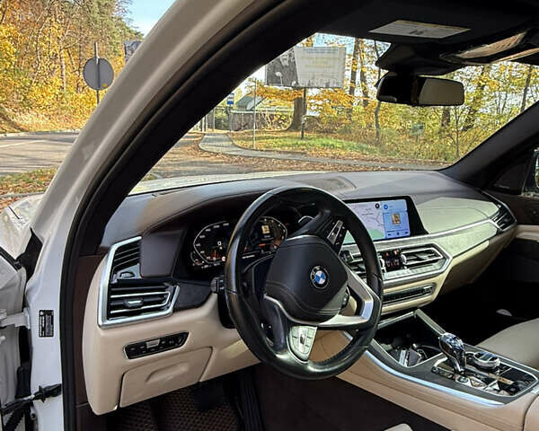 Белый БМВ Х5, объемом двигателя 3 л и пробегом 104 тыс. км за 49000 $, фото 7 на Automoto.ua
