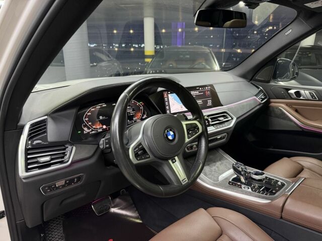 Белый БМВ Х5, объемом двигателя 3 л и пробегом 61 тыс. км за 69500 $, фото 17 на Automoto.ua