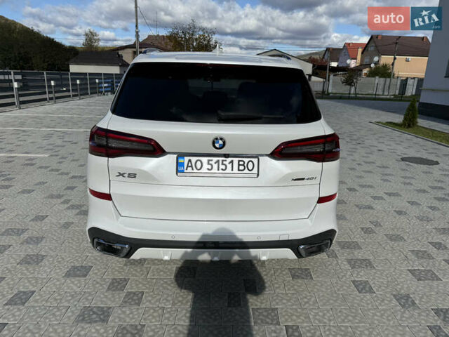 Белый БМВ Х5, объемом двигателя 3 л и пробегом 93 тыс. км за 55000 $, фото 4 на Automoto.ua