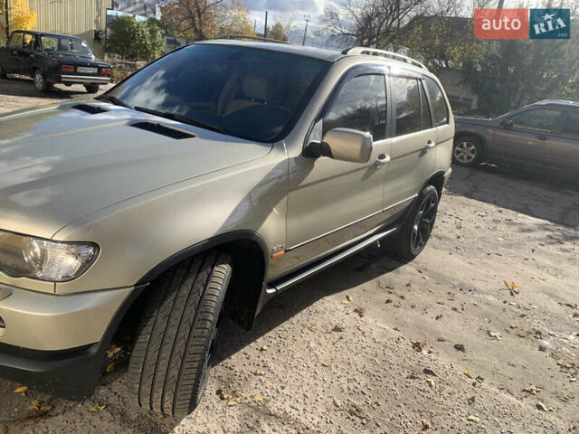 Бежевый БМВ Х5, объемом двигателя 2.98 л и пробегом 270 тыс. км за 9300 $, фото 4 на Automoto.ua