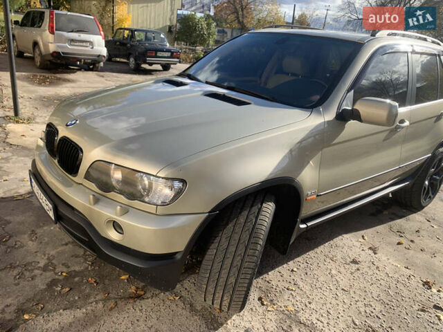 Бежевый БМВ Х5, объемом двигателя 2.98 л и пробегом 270 тыс. км за 9300 $, фото 5 на Automoto.ua