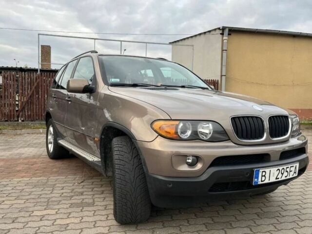 Бежевый БМВ Х5, объемом двигателя 3 л и пробегом 234 тыс. км за 4500 $, фото 2 на Automoto.ua