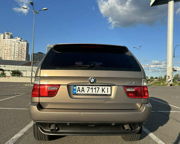 Бежевый БМВ Х5, объемом двигателя 3 л и пробегом 296 тыс. км за 8800 $, фото 6 на Automoto.ua
