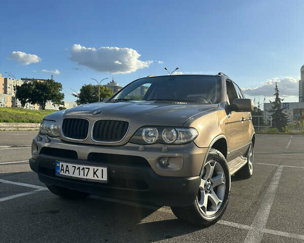 Бежевый БМВ Х5, объемом двигателя 3 л и пробегом 296 тыс. км за 8800 $, фото 2 на Automoto.ua