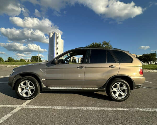 Бежевый БМВ Х5, объемом двигателя 3 л и пробегом 296 тыс. км за 8800 $, фото 4 на Automoto.ua