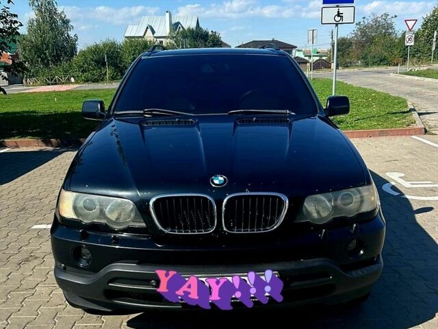 Черный БМВ Х5, объемом двигателя 3 л и пробегом 350 тыс. км за 4750 $, фото 2 на Automoto.ua