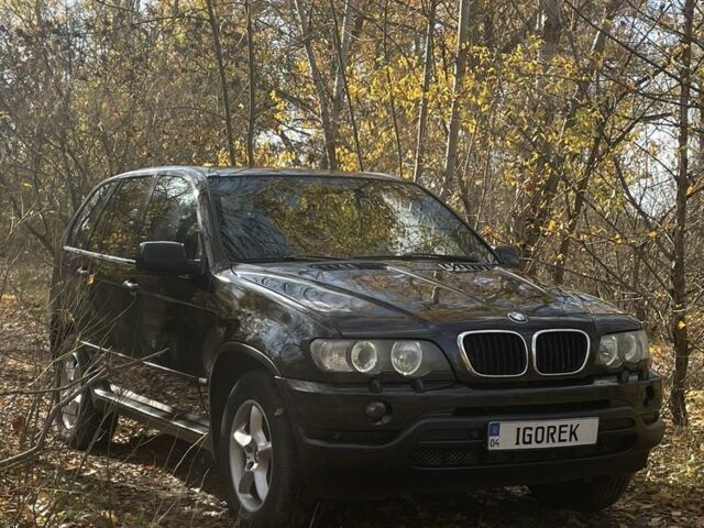 Черный БМВ Х5, объемом двигателя 3 л и пробегом 180 тыс. км за 9000 $, фото 1 на Automoto.ua