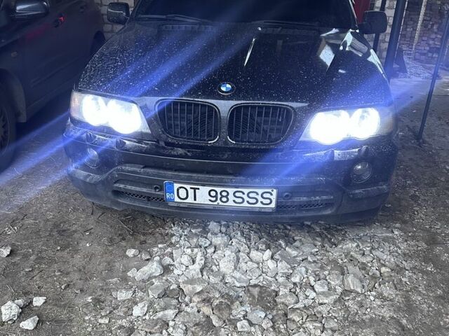 Черный БМВ Х5, объемом двигателя 3 л и пробегом 215 тыс. км за 4000 $, фото 3 на Automoto.ua
