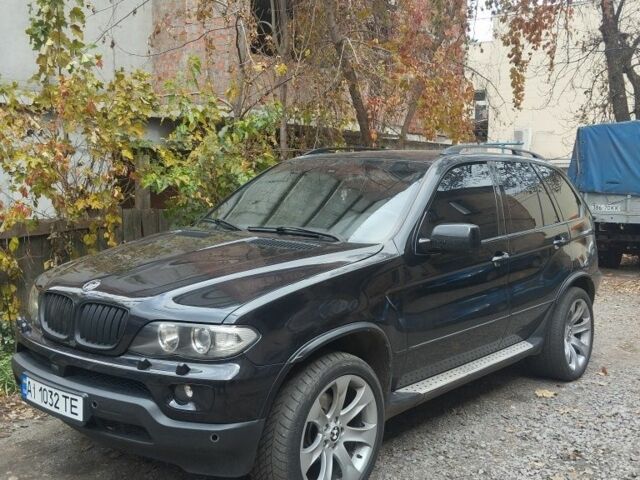 Черный БМВ Х5, объемом двигателя 4 л и пробегом 300 тыс. км за 4500 $, фото 1 на Automoto.ua