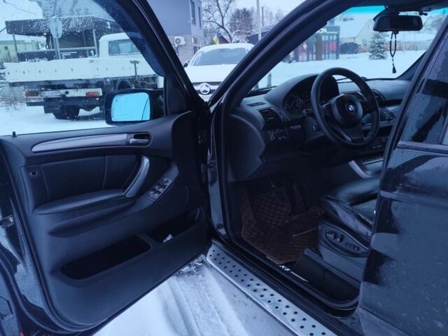 Черный БМВ Х5, объемом двигателя 3 л и пробегом 445 тыс. км за 10000 $, фото 11 на Automoto.ua