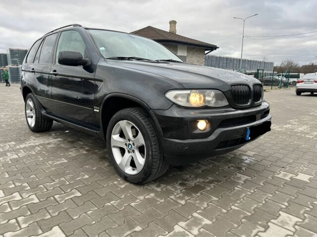 Черный БМВ Х5, объемом двигателя 3 л и пробегом 320 тыс. км за 5800 $, фото 2 на Automoto.ua