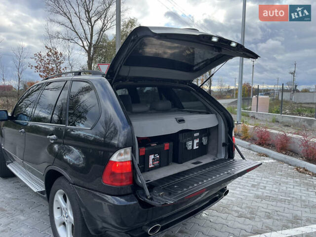 Черный БМВ Х5, объемом двигателя 3 л и пробегом 353 тыс. км за 6400 $, фото 21 на Automoto.ua