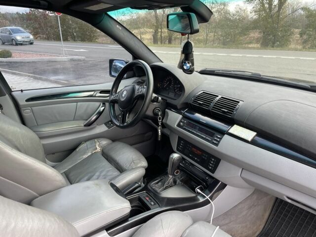 Черный БМВ Х5, объемом двигателя 3 л и пробегом 400 тыс. км за 6400 $, фото 17 на Automoto.ua