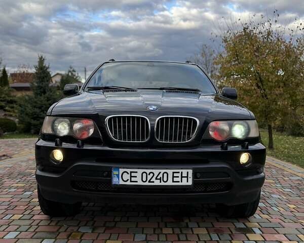 Черный БМВ Х5, объемом двигателя 4.4 л и пробегом 330 тыс. км за 6900 $, фото 2 на Automoto.ua