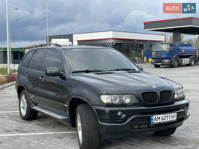 Черный БМВ Х5, объемом двигателя 3 л и пробегом 353 тыс. км за 6400 $, фото 3 на Automoto.ua