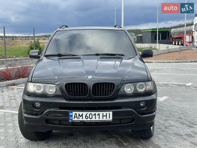 Черный БМВ Х5, объемом двигателя 3 л и пробегом 353 тыс. км за 6400 $, фото 2 на Automoto.ua